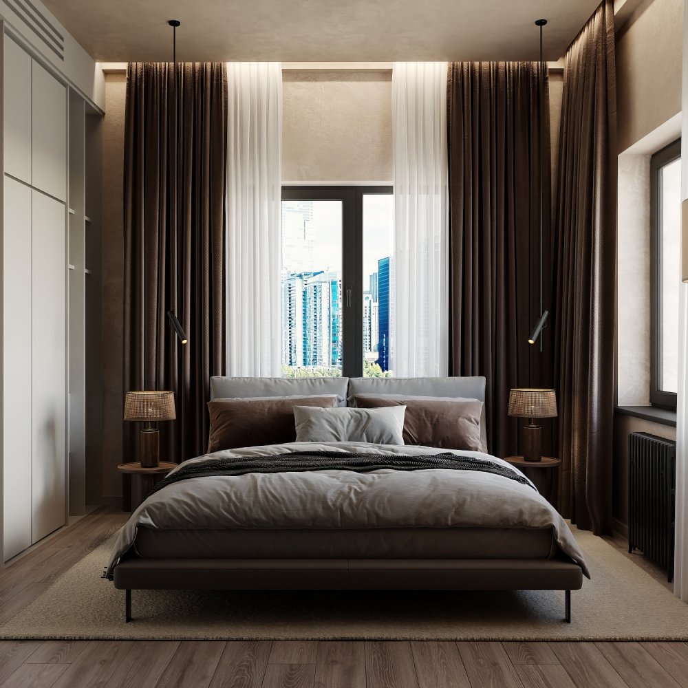 Modern bedroom